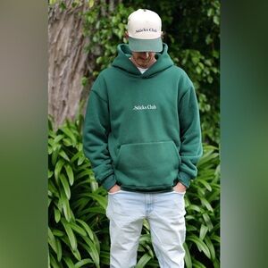 “God is Dope” Green sweatshirt with Hoodie
